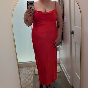 Old Navy Vibrant Red Dress